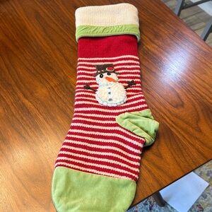 Pottery Barn Kids Snowman Stocking
